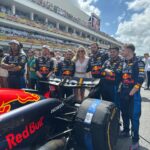 Lindsey Vonn Instagram – I may be biased bc I live here but @f1mia knows how to put on an exciting race!! Always great to hang with the @redbullracing crew, thank you for the hospitality 🫶🏻. Congrats to @maxverstappen1 on another podium and @landonorris on your first win! 
Also great to run into my teammate @bellswright ❤️ downhill skiers love anything that goes fast 😉