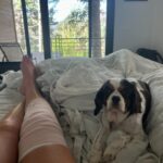 Lindsey Vonn Instagram – Dogs are the best medicine in times like these… I adopted Leo right before my 2nd ACL surgery and he’s been with me through all my surgeries since. Leo was hit by a car before I adopted him and he’s got almost as many screws in his leg as I do. He never likes it when I cry but he always knows when I’m hurt and he doesn’t leave my side. I think he knows what it feels like. Just thankful I have my pups ❤️🐶