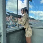 Lisa Instagram - Honored to wave the flag at my first @f1