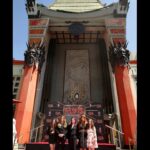 Lisa Marie Presley Instagram - My family and I are so truly honored and grateful to have been asked to put our handprints in such an incredible and historic place together @chinesetheatres on @hwdwalkoffame 🖐️💙 Thank You @wbpictures @elvismovie @bazluhrmann @austinbutler #elvismovie