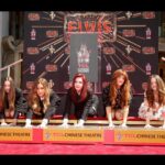 Lisa Marie Presley Instagram - My family and I are so truly honored and grateful to have been asked to put our handprints in such an incredible and historic place together @chinesetheatres on @hwdwalkoffame 🖐️💙 Thank You @wbpictures @elvismovie @bazluhrmann @austinbutler #elvismovie