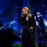 Lisa Marie Presley Instagram - Flashback!!! Live on stage at Anerican Idol on 4/16/12