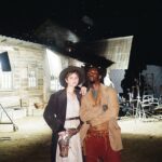Lisa Vicari Instagram - BTS of Django to let you know ep 9&10 are out now!! so much love for this crew & cast