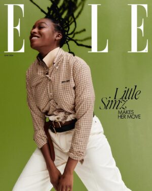 Little Simz Instagram - Thank you @elleuk for having me on the cover of this June issue 🔮🤍 shot by the great @ekuaking 

Love love love 🤍
