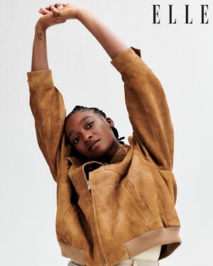 Little Simz Instagram - Thank you @elleuk for having me on the cover of this June issue 🔮🤍 shot by the great @ekuaking 

Love love love 🤍