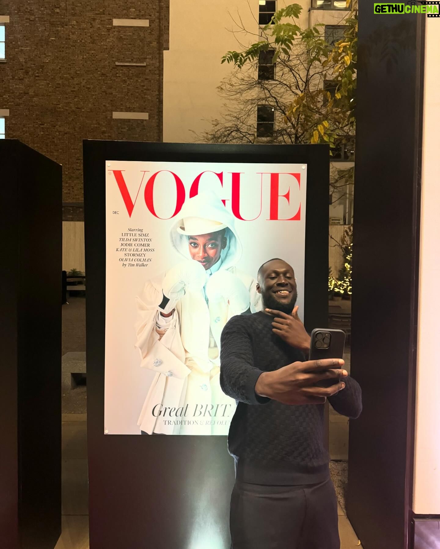 Little Simz Instagram - It was a great night. Thank you @britishvogue grateful to have been honoured 💛