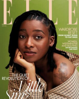 Little Simz Instagram - Thank you @elleuk for having me on the cover of this June issue 🔮🤍 shot by the great @ekuaking 

Love love love 🤍
