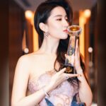 Liu Yifei Instagram – Thanks to “Meet Yourself”, I received the Best Actress award. Thank you Macau International TV Festival for the honor.