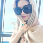 Liu Yifei Instagram – Abu Dhabi sunset 🌅