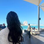 Liu Yifei Instagram – Came to Abu Dhabi to film a commercial for the new season. Thanks to @visitabudhabi and Etihad Airways for the warm welcome cake and the amazing bag created by local artisans. I really loved it!