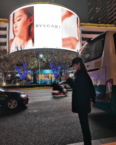 Liu Yifei Instagram - 🌃✨ @bulgari