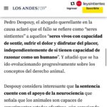 Liz Solari Instagram – #Repost @leysintientes with @use.repost
・・・
📣 FALLO HISTÓRICO EN ARGENTINA 

CORDOBA ESTABLECIÓ QUE LOS PERROS SON SERES SINTIENTES 🙏🏻❤️🐾🥳

“El fallo significó un nuevo aporte al desarrollo progresivo jurisprudencial en torno a los animales, que paulatinamente, deconstruye las bases antropocéntricas del ordenamiento jurídico.”

Suma tu firma para que todos los animales sean considerados sintientes en Argentina. Encontra nuestra petición en bio 🙏✍️❤️

📣 Historical legal ruling in Argentina: Cordoba established that dogs are sentient beings. 🙏❤️🐾✍️🥳

“The ruling meant a new contribution to the progressive jurisprudential development around animals, which gradually deconstructs the anthropocentric bases of the legal system.”

Sign and share our petition for all animals to be condisered sentient in Argentina. Link in Bio 🙏❤️✍️

@cherchevalier_author @clegg.judith @smileymindskids 

#leysintientes 
#sentientlaw 
#derechosanimales 
#noticias 
#news