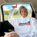 Liz Solari Instagram – 🌈🚙💓🦄