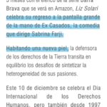 Liz Solari Instagram – Muchas gracias @carbononews y @constanzasofiasoler por esta entrevista honesta y respetuosa para cerrar el balance del 2021. ¡El 2021 vino para transformar! 🙏🏻💪🏾❤️

Link para leerla completa en mi bio 💥

Thank you @carbononews @constanzasofiasoler for this honest and respectful interview. 2021 has been a truly transforming year for me. Can’t wait for to share the upcoming documentary with all of you! 

Full interview in my bio 👆🏽

@cherchevalier_author 🙏🏻💪🏾❤️🌱🐾🌎

#2022 #comingsoon #blessGod 
#graciasdios #2021 #transformacion #amor #evolucion