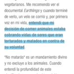 Liz Solari Instagram - ¡Gracias @carbononews @constanzasofiasoler por esta entrevista brillante! Link directo para leerla completa en mi Bio. 🙏🏻🗣✨🌱🐾🌍 "There is nothing natural or good about the intensive farming and slaughter of animals” Thank you @carbononews @constanzasofiasoler for this brilliant interview! @cherchevalier_author @pawslawuk @handsoffcampaign @clegg.judith @smileymindskids #LunesVerdes #NoAlAcuerdoPorcinoConChina #PawsLaw #HandsOff #GoPlantBased #AmorAnimal #Activismo #CherChevalier #LizSolari