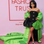 Liza Koshy Instagram – Eating my greens • Compliments to my chef, my new friend & @fashiontrustus winner, Charles Harbison of @harbison.studio 💚 Thank goodness little Charlie had a dream, so that Charles could make this my dreamy reality. Congratulations, my friend, and thank you for this custom-made moment.