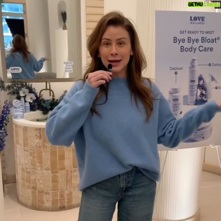 Lo Bosworth Instagram - Bye Bye Bloat! 💙 Last week we launched our NEW Bye Bye Bloat Body Care at @lovewellness. We hosted Press and Influencers at @thewell to demonstrate our 4-Step Depuff & Sculpt Routine, we celebrated @ultabeauty for being our exclusive retailer for these new products, and we went on set to shoot something SO exciting for the brand’s future. 🤠Thank you to everyone who came and celebrated our launch with myself and the @lovewellness team and thank you to @ultabeauty for being just as excited about our new Bye Bye Bloat Body Care as I am. I can’t wait for you to try these new products!