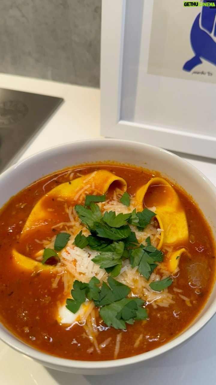 Lo Bosworth - 2.9K Likes - I thought I was gonna hate lasagna soup so I was rly doing this for YALL but turns out I don’t hate lasagna soup. Lasagna Soup is good. Soup 3 of 52 recipe is on my substack (link in bio). #lasagnasoup #consumeless2024 #52soupsthisyear