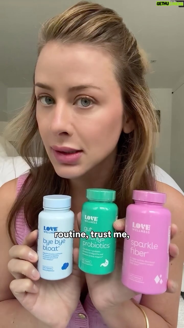 Lo Bosworth Instagram - Summer 🆘: POOPING PROBLEMS Between day drinking in the sun, backyard cookouts, and all the good beach snacks, it can be hard to comfortably go during the summer months. Meet our Bloating Bundle: 💙 BYE BYE BLOAT DEBLOATING CAPSULES: Alleviates hormonal & food-related bloating water weight fast.* 💗 SPARKLE FIBER: Supports regularity, removes toxins from the body, and improves energy.* 💚 GUT FEELINGS PROBIOTICS: Supports a strong immune system by helping maintain a strong gut wall lining and overall microbiome health*