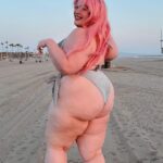 Loey Lane Instagram - I can’t believe there wasn’t a SINGLE Loey Lane ass pic posted during Taurus season 😔 I swear I’ll do better on Gemini time. Bikini from @fashionnovacurve btw!!