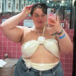 Loey Lane Instagram - Well… good luck, babe!!! Coachella dumpy 💓 Thank you so so much @colourpopcosmetics for having me I love u!!! #coachella #plussize #plussizefashion