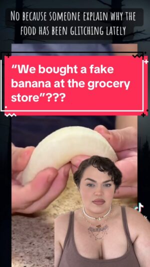 Loey Lane Instagram - Glitch in the Matrix food edition!!! Compilation by coinflipenergy on TikTok 👀 A few of these were WEIRDDD (also what is goin on with Sam’s Club produce) #reaction #glitchinthematrix #horror #creepy #scary #reels
