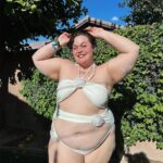 Loey Lane Instagram - Well… good luck, babe!!! Coachella dumpy 💓 Thank you so so much @colourpopcosmetics for having me I love u!!! #coachella #plussize #plussizefashion