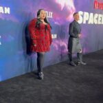 Loey Lane Instagram - There is nothing I love more than a plus-size woman on a red carpet… okay, maybe I love it a LIL extra when it’s me 🖤 Vampy vibes for Spaceman @netflix the other night! A lot of y’all asking about this @killstar dress - it’s the Sitri Long Sleeve Dress and it’s still in stock on their site 🌹 I used to dream about moments like this. I never could have imagined I would experience them in this body. In my daydreams as a teenager, I saw myself as *perfect*, and that meant thin. Taking up as little space as possible on a red carpet. But here I am, still the fat girl in the room. A thousand times more visible than I’ve ever been before. There was a time where that would have ruined me. Now, though? Now I let myself shine the way I was always meant to. I just had to realize I was worthy of letting myself do it all along. 🥹 #plussize #outfitinspiration #plussizefashion #bodypositivity #loeylane