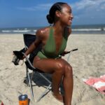 Logan Browning Instagram - as summer comes to a close, my heart is fully warmed & ready for the fall 🤍