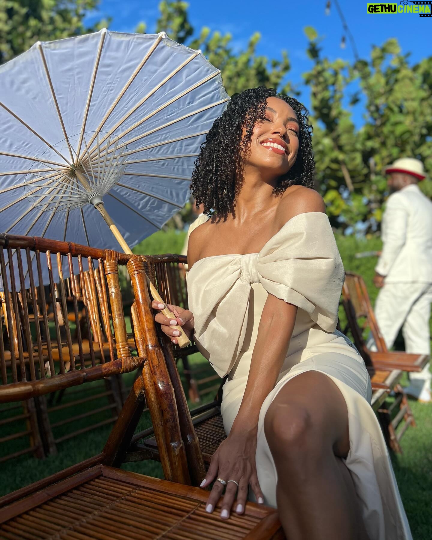 Logan Browning Instagram - #toSivaWithLOVE ⛅️🤍 @niajervier & @dileepansiva, thank you for the love filled wedding weekend in Mexico! the magic was real!!! to every lifetime 🥂
