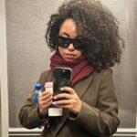 Logan Browning Instagram - You cannot create experience. You must undergo it. -Albert Camus