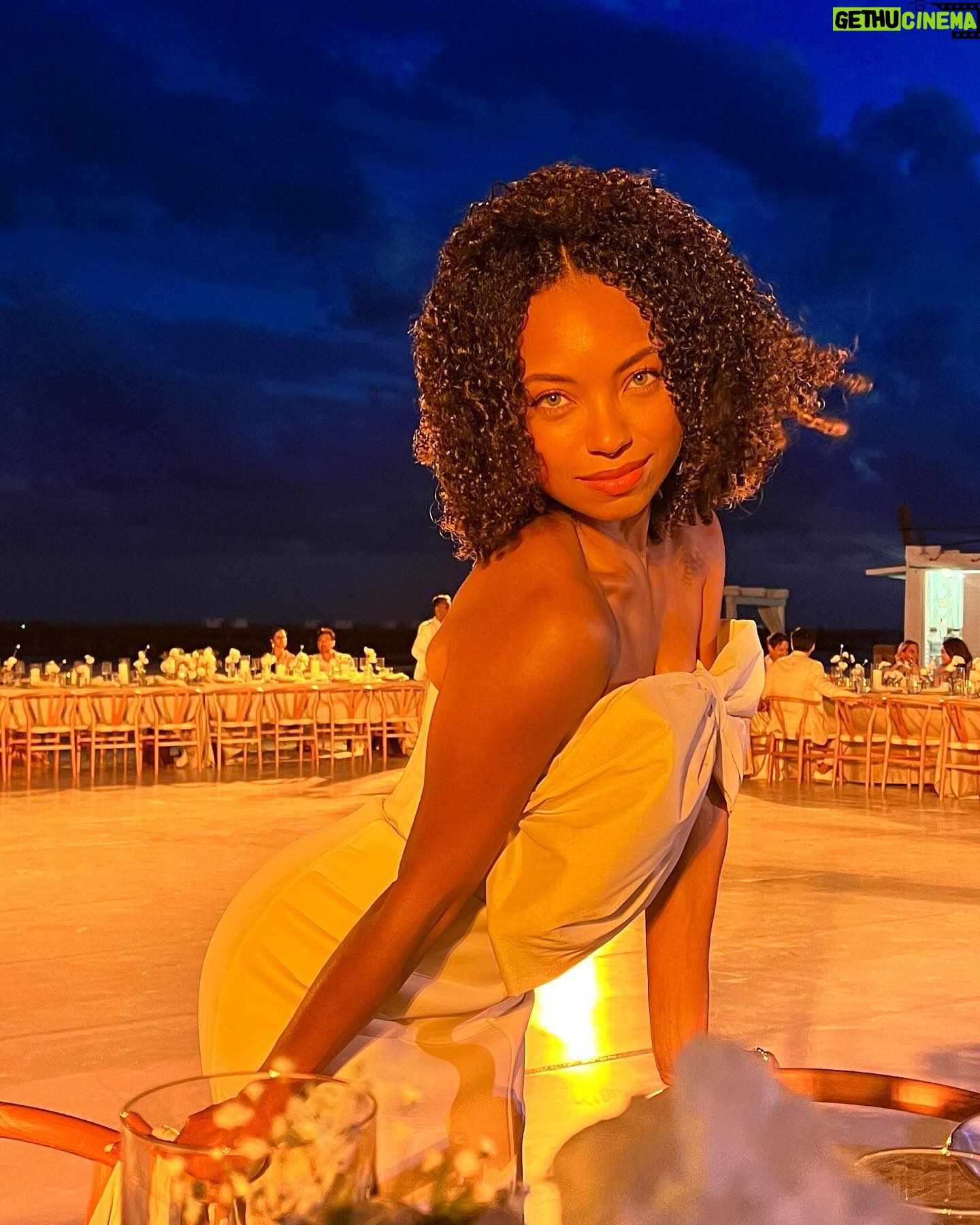 Logan Browning Instagram - #toSivaWithLOVE ⛅️🤍 @niajervier & @dileepansiva, thank you for the love filled wedding weekend in Mexico! the magic was real!!! to every lifetime 🥂