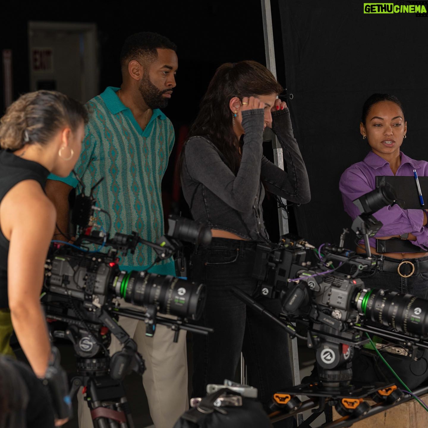 Logan Browning Instagram - These are images (by @themakalalee) from my second opportunity to direct. When it comes to acting and directing I have not experienced a typical acting or film school education. In my acting, what I’ve learned is that experience can be the greatest teacher. Both in life and on set. Sometimes you need an opportunity to try something, try again and try again to discover the best ways in which to do the thing. Isn’t that what life is anyway? I’m grateful to @lolnetwork & particularly @thairandolph for extending this second invitation for me to be a part of directing a digital branding campaign. I never thought I would be interested in directing commercials, but being invited on allowed me to try something new, and I loved it. When I directed for the first time with #WomenWriteNow, I wanted to succeed more than anything. I traveled across the country to shadow a director, sought mentorship, took a Sundance Collab course, read books, took an ASC masterclass, flew home to GA to research, and worked my ass off in prep. During our two day shoot I was focused. I had fun (I will always have fun), but one of my regrets was that I didn’t laugh enough and that maybe my cast and crew didn’t laugh enough… “Enough” to me is hearing a laugh every three minutes MINIMUM. I promised myself that the next time I would truly enjoy the people I was around because it’s all “make believe”, but the lives & the moments are real. This industry can be taxing, so if you’re not enjoying your days, it can eat you alive. It has been such a blessing to learn in this way. Through experience. Every opportunity will teach me something new. One of my mentors said, it’s great you want to study everything, but the way you will ultimately learn is by doing. I’ve had this dream on my heart to direct since I was a kid, and like with acting I believe in God’s timing and that the right projects and people will find me. I know when God places something on my heart, it is my task to nurture it. I hope to continue to grow through this with much grace and gratitude. Thank you @iloveantrose for welcoming me on so effortlessly and for your insight to curate a crew of all women. #gillettevenus #lolnetwork