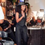 Logan Browning Instagram - Last week.. We gathered at @lagathers for What in The Wellness (created by @itsaaronbernard x @itsbrianhenry). Let me tell you.. I felt so safe and open in that space and love to imagine the heights and hearts it will continue to reach. Thank you for having me. My heart is still full, and much love to @mameanna_diop @thegatheredlife for their wisdom and testimonies on the panel. The smiles tell all!