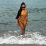 Logan Browning Instagram - #miamibeach #abff23