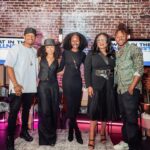 Logan Browning Instagram - Last week.. We gathered at @lagathers for What in The Wellness (created by @itsaaronbernard x @itsbrianhenry). Let me tell you.. I felt so safe and open in that space and love to imagine the heights and hearts it will continue to reach. Thank you for having me. My heart is still full, and much love to @mameanna_diop @thegatheredlife for their wisdom and testimonies on the panel. The smiles tell all!