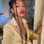 Logan Browning Instagram - #miamibeach #abff23