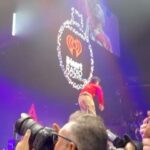 Logan Henderson Instagram – Celebrating a beautiful Christmas with @iheartradio @iheartjingleball 
❤️🖤