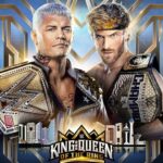 Logan Paul Instagram - Undisputed WWE Champion @americannightmarecody goes head-to-head with United States Champion @loganpaul in a Champion vs. Champion Match at #WWEKingAndQueen!