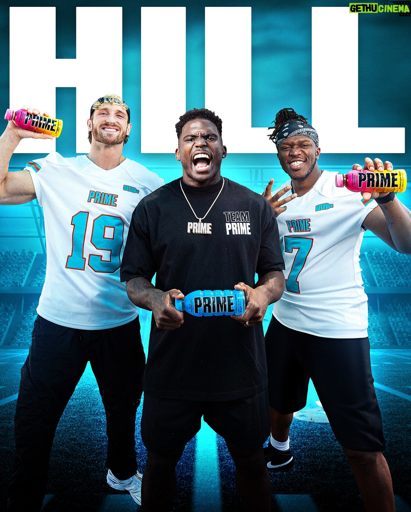 Logan Paul Instagram - Fastest growing hydration brand 🤝 Fastest man in the league: @drinkprime x @cheetah ✌🏾