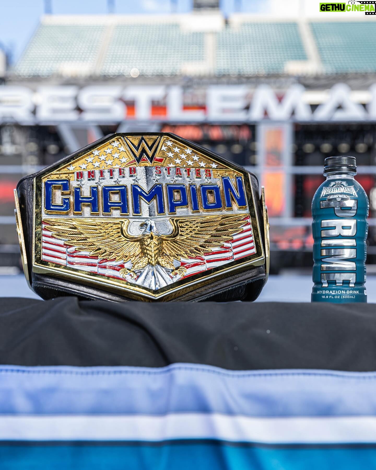 Logan Paul Instagram - Your United States Champion is Wrestling in front of 75,000 people at the biggest Wrestlemania in history… TONIGHT @drinkprime