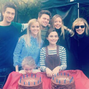 Lola Flanery Instagram - Happy Birthday @nmeyers 🎉🎁🎂🎂Two cakes because you are great !!! ❤️❤️#happybirthday #homeagainmovie #timeforcake🍰 !!!!!!
