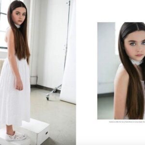 Lola Flanery Instagram - White Out 💥❤️💥 @posterchildmag @maitilson @justineslymua @sanchezstylist #whitehot #photoshoot #fashion #beauty #minimodel