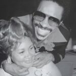 Loni Love Instagram – Stevie Wonder with his mother Lula Mae Hardaway. She co-wrote many of Stevie’s songs during the early years of his career. She was co-nominated for the 1970 Grammy Award for Best R&B Song for co-writing ‘Signed, Sealed, Delivered.
____________________________________________________
She co-wrote several of her son’s songs, including “I Was Made To Love Her”, “Signed Sealed, Delivered, I’m Yours”, “You Met Your Match” and “I Don’t Know Why I Love You”. Two of these tracks also appeared on Stevie’s 1968 album “For Once In My Life” and another two, “”I Wanna Make Her Love Me” and “Ain’t No Lovin’”, were also co-penned by Lula. 
. _____________________________________________________Lula Mae passed on May 31 2006  thxs @africanarchives