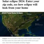 Loni Love Instagram – Hit the link to see how much of the eclipse you can see from where you are!!! https://www.timeanddate.com/eclipse/in/ #eclipse2024