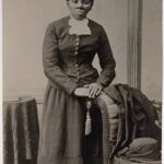 Loni Love Instagram – “I GO TO PREPARE A PLACE FOR YOU”-Harriet Tubman.  ____________________________________________________ 1887 Photograph of Harriet Tubman, her Husband Nelson Davis, and Their Adopted Daughter Gertie.
Harriet Tubman married her second husband Nelson Davis on March 18, 1869 with whom they adopted daughter, Gertie. Born in North Carolina, her husband had served as a private in the 8th United States Colored Infantry Regiment from September 1863 to November 1865. Nelson died on  October 14, 1888.  ____________________________________________________After escaping slavery, Tubman made some 13 missions to rescue approximately 70 enslaved people, including her family and friends, using the network of antislavery activists and safe houses known collectively as the Underground Railroad. During the American Civil War, she served as an armed scout and spy for the Union Army. In her later years, Tubman was an activist in the movement for women’s suffrage.
_____________________________________________________The great Harriet Tubman died of pneumonia in 1913 at the age of 93 surrounded by family members whom she told “I go to prepare a place for you.” #history #harriettubman