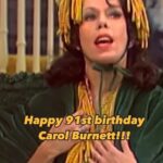 Loni Love Instagram – Very Happy 91st Birthday to the iconic @itscarolburnett .. Enjoy your day Comedy Queen!!!!