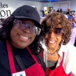 Loni Love Instagram – It was Good Friday  helping Los Angeles Mission’s 88th Annual Easter Celebration serve free meals… good to see @nickcannon @ianziering and others…