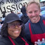Loni Love Instagram – It was Good Friday  helping Los Angeles Mission’s 88th Annual Easter Celebration serve free meals… good to see @nickcannon @ianziering and others…