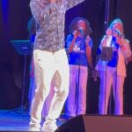 Loni Love Instagram – My nephew had me to check out the gospel show… what a blessing!!! Thxs @official_justinleeschultz .. #auntieloni #davekozcrusie24